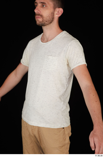 Trent casual dressed upper body white t shirt 0002.jpg